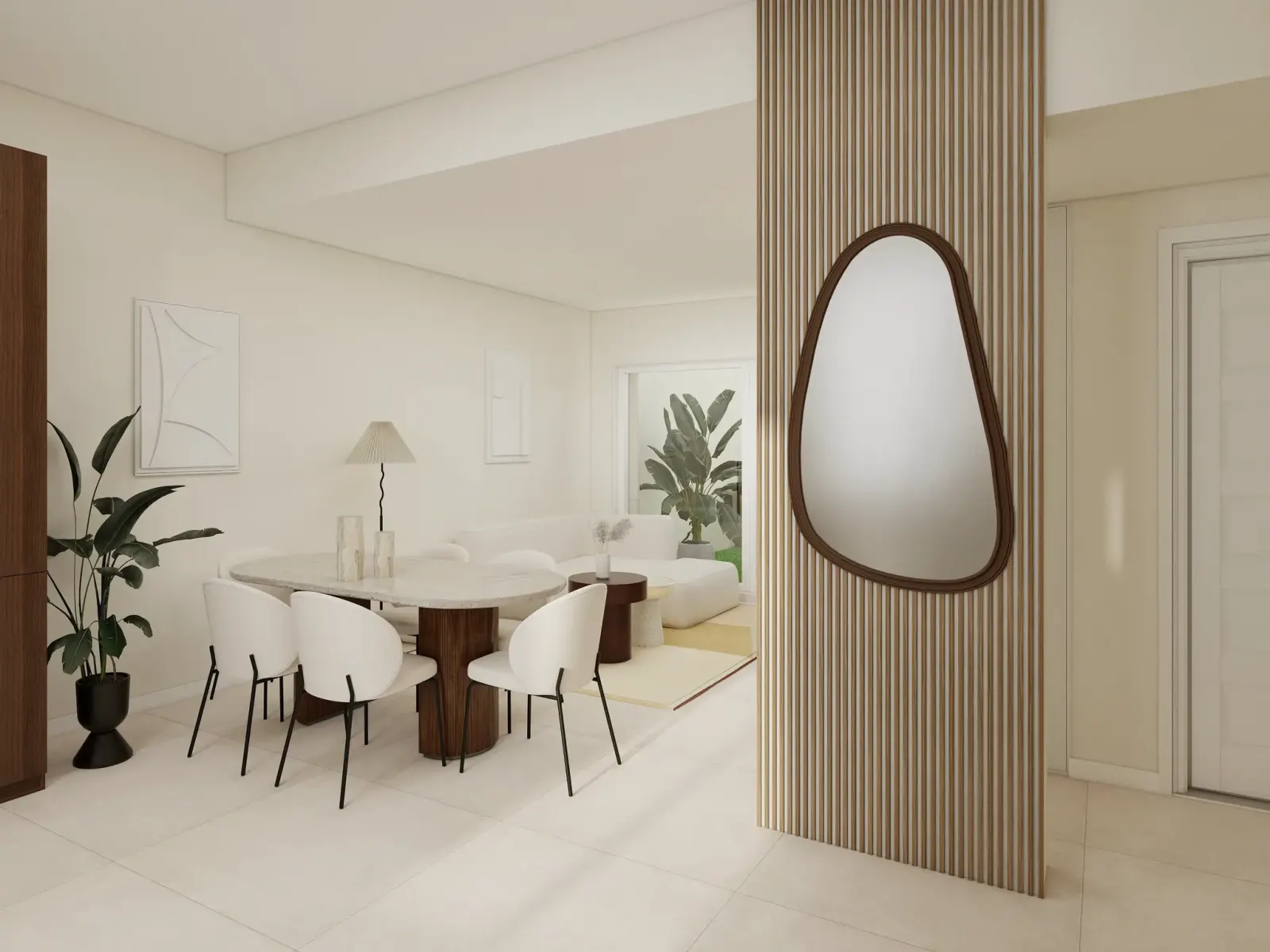 Rendu 3D, projet résidentiel : Le Blanc-Mesnil