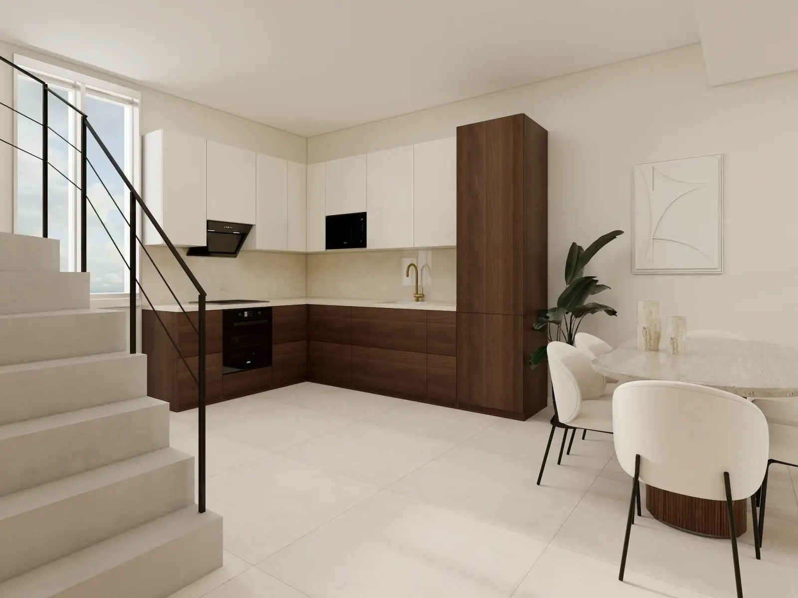 Rendu 3D, projet résidentiel : Le Blanc-Mesnil