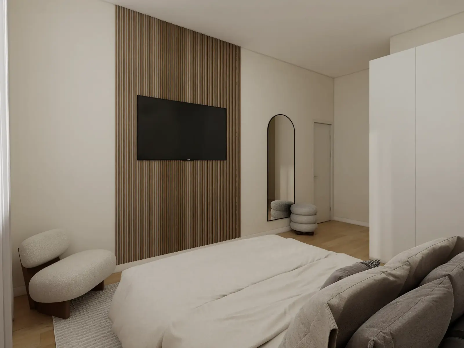 Rendu 3D, projet résidentiel : Le Blanc-Mesnil