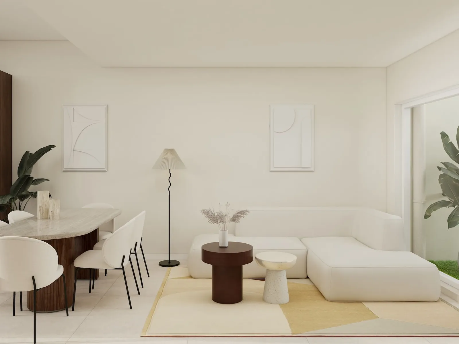 Rendu 3D, projet résidentiel : Le Blanc-Mesnil