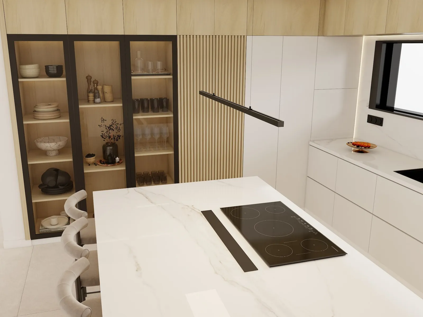 Rendu 3D, projet résidentiel : La Cascade