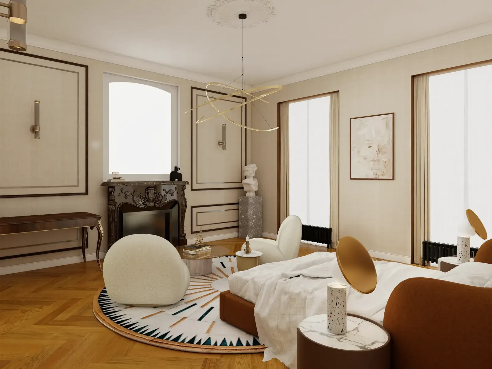 Rendu 3D, projet résidentiel : Le Contemporain