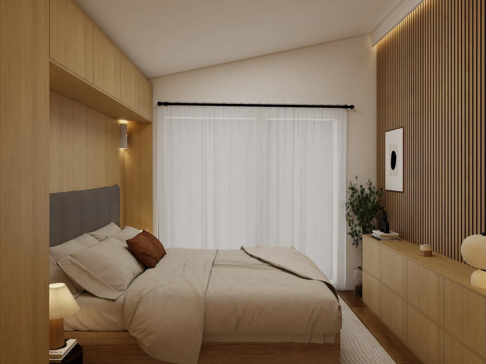 Rendu 3D, projet résidentiel : Le Kyoto