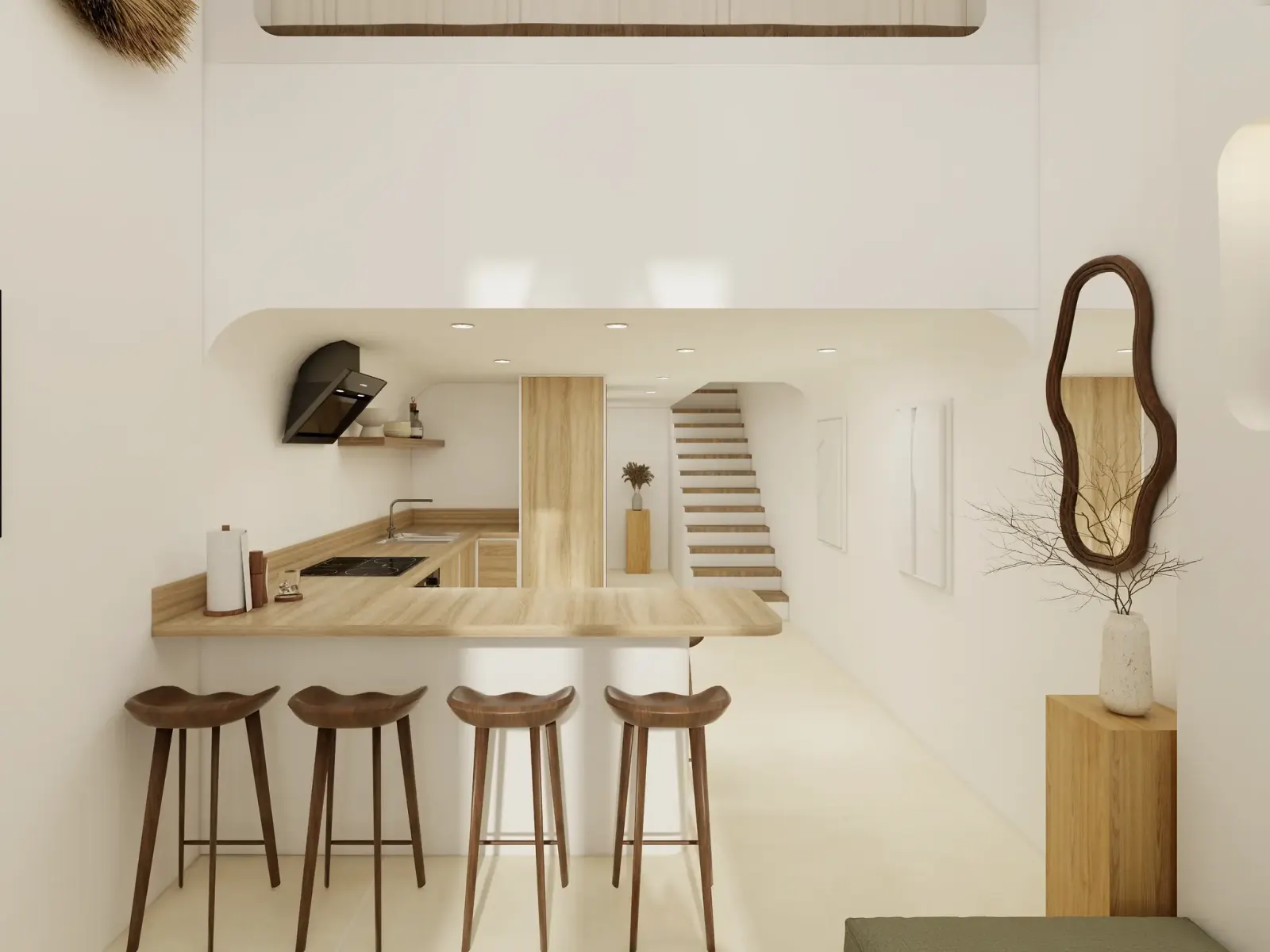 Rendu 3D, projet résidentiel : Le Mykonos
