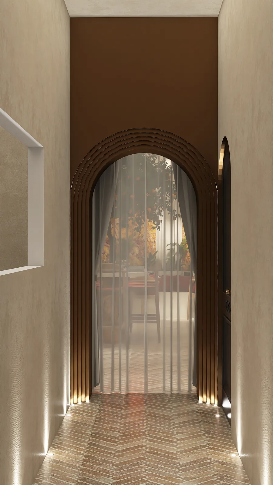 Rendu 3D, restaurant : Le Numéro 10