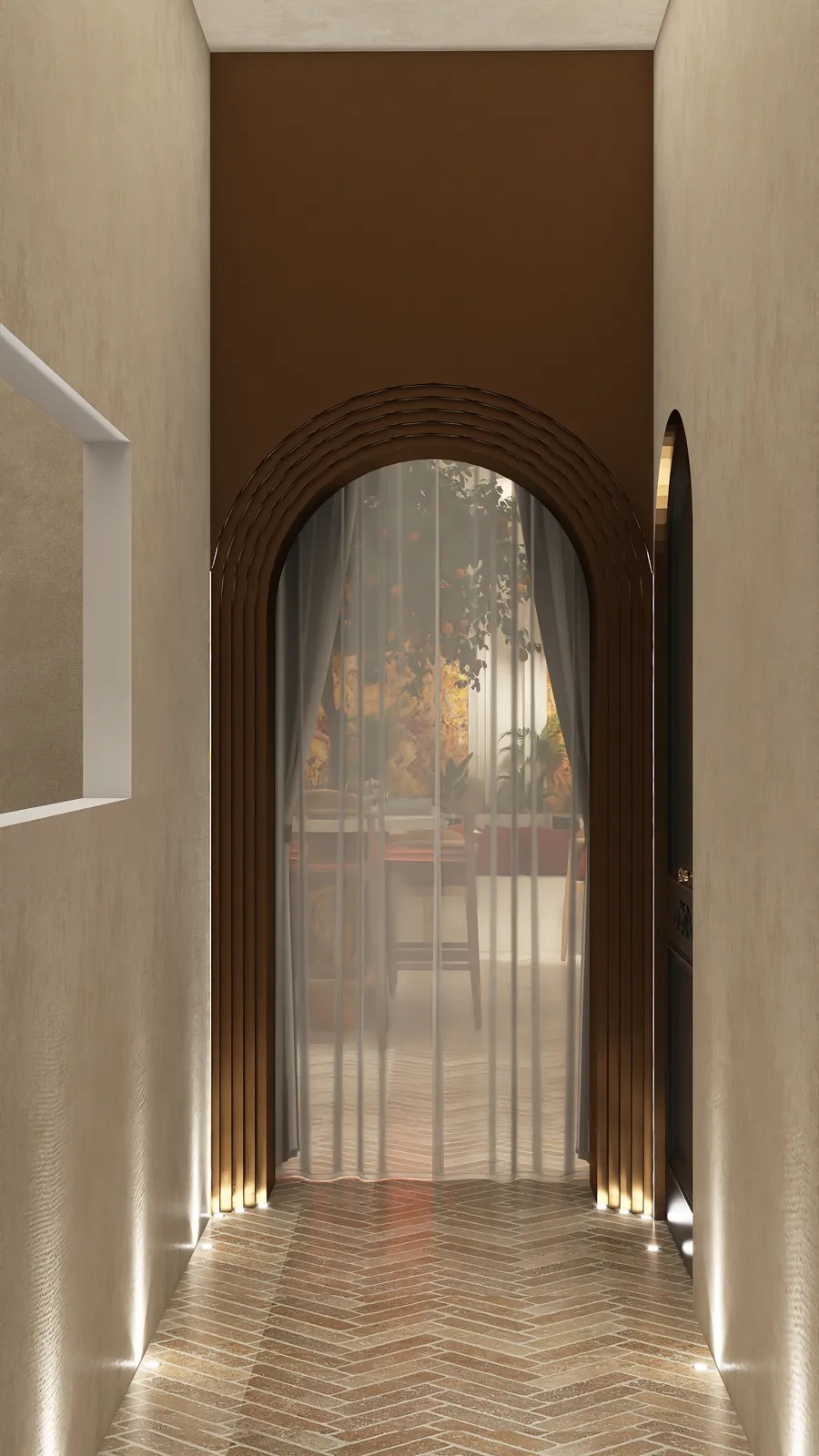 Rendu 3D, restaurant : Le Numéro 10